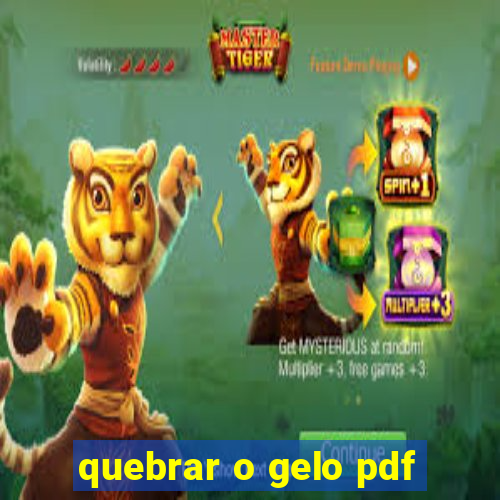 quebrar o gelo pdf