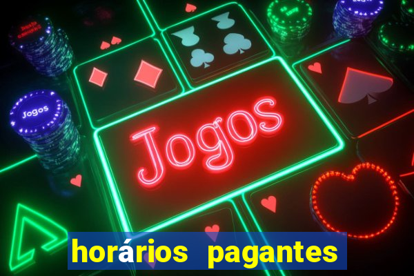 horários pagantes do fortune ox