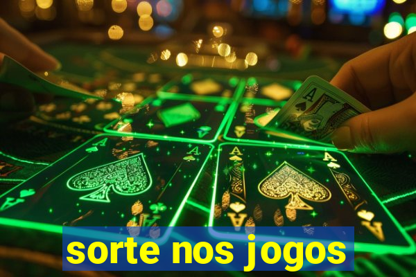 sorte nos jogos