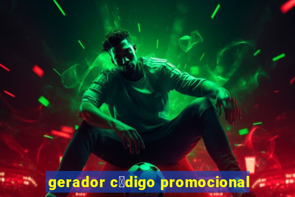 gerador c贸digo promocional