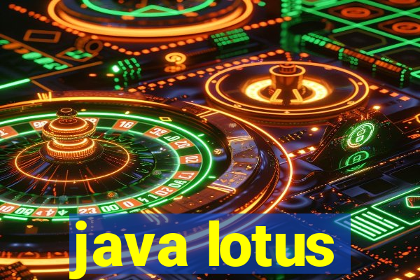 java lotus