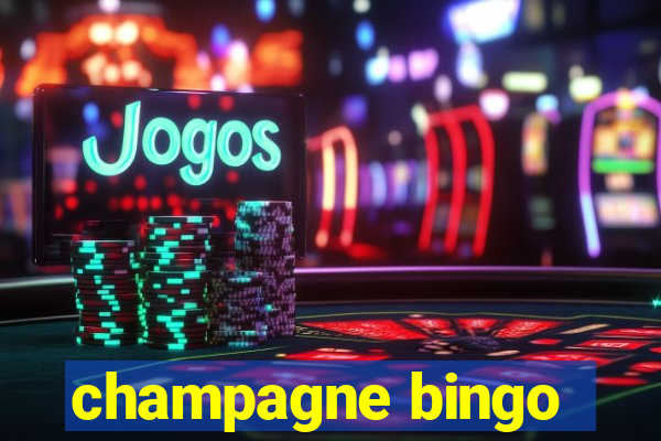 champagne bingo