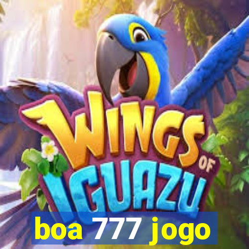 boa 777 jogo