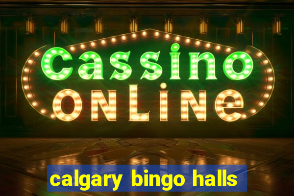 calgary bingo halls