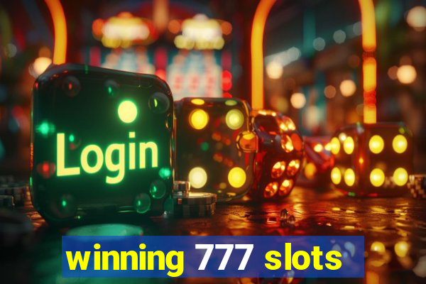 winning 777 slots