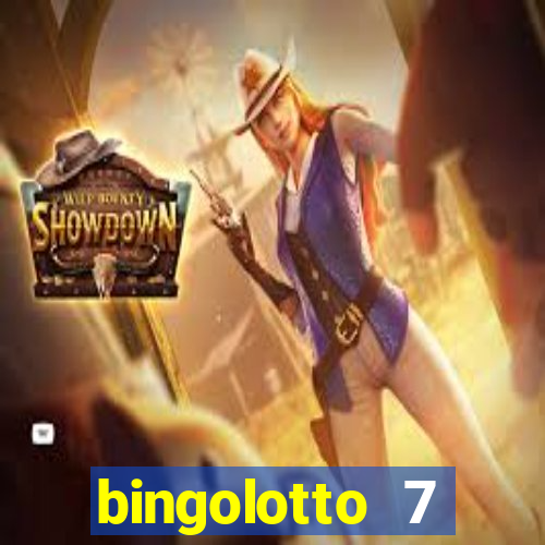 bingolotto 7 januari 2024