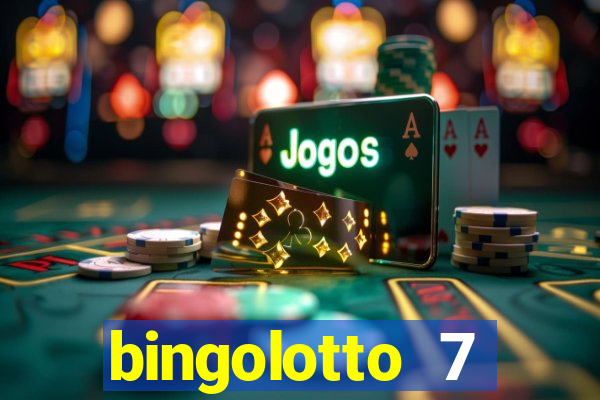 bingolotto 7 januari 2024