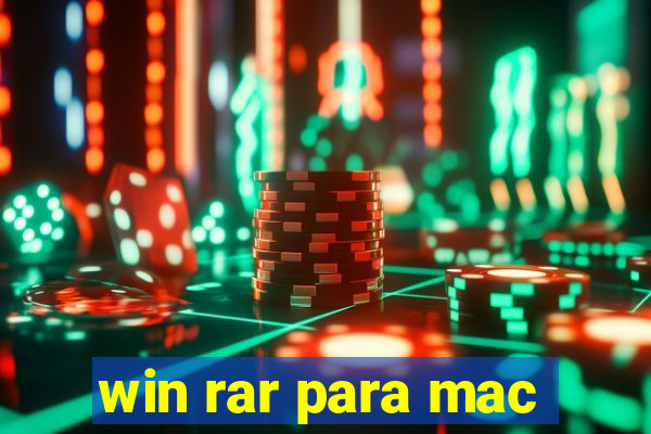 win rar para mac