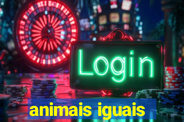 animais iguais