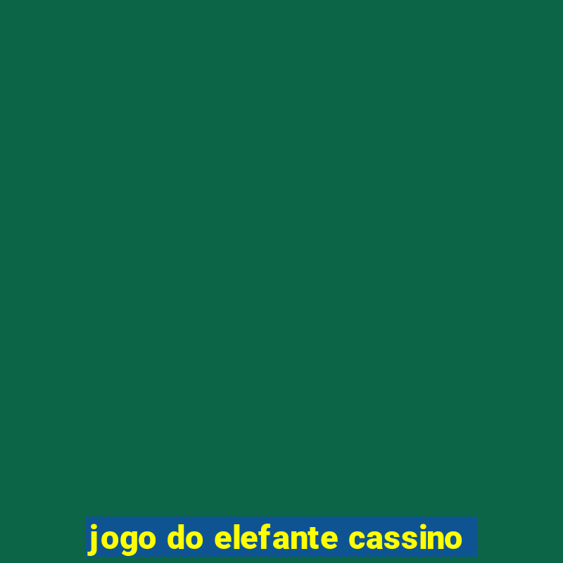 jogo do elefante cassino