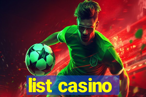 list casino