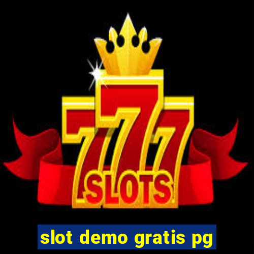 slot demo gratis pg