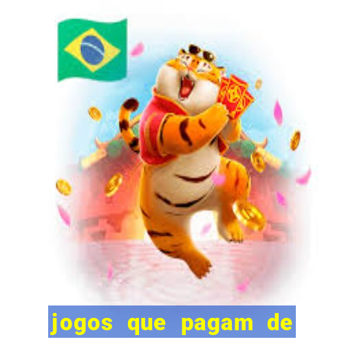 jogos que pagam de verdade sem dep贸sito