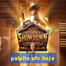 palpite ufc hoje