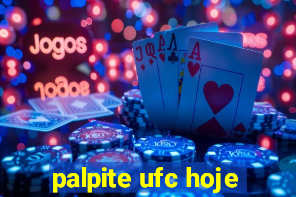 palpite ufc hoje