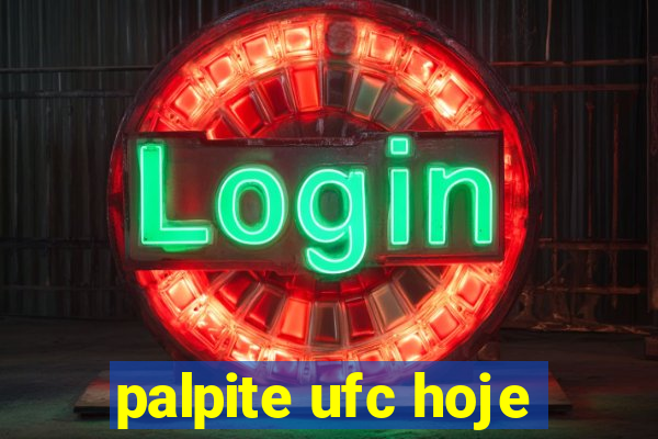 palpite ufc hoje