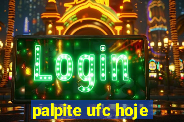 palpite ufc hoje