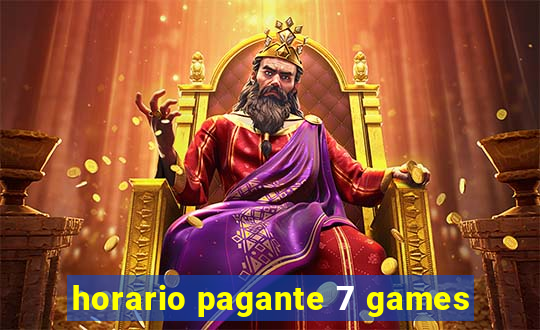 horario pagante 7 games