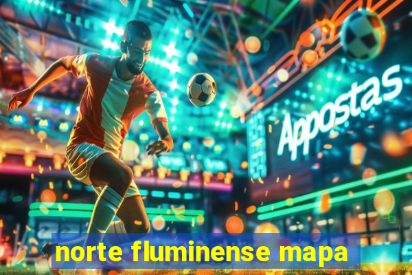 norte fluminense mapa