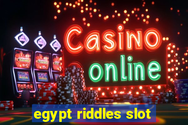 egypt riddles slot