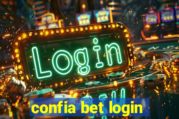 confia bet login