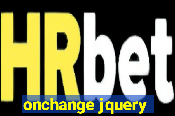 onchange jquery