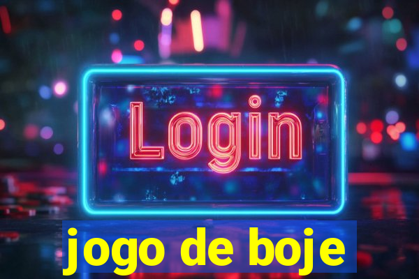 jogo de boje