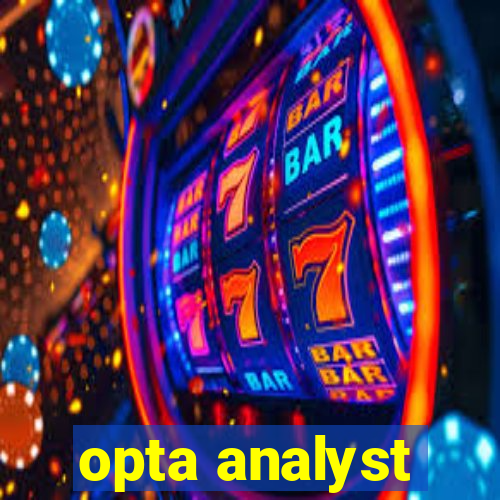 opta analyst