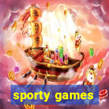 sporty games