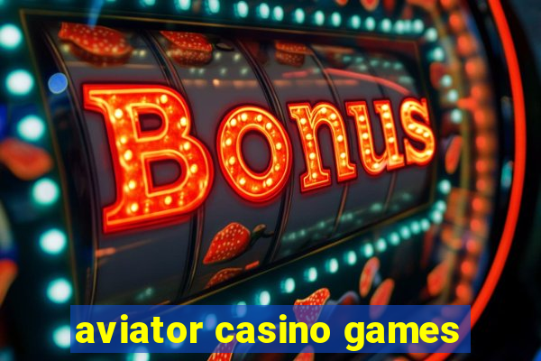 aviator casino games