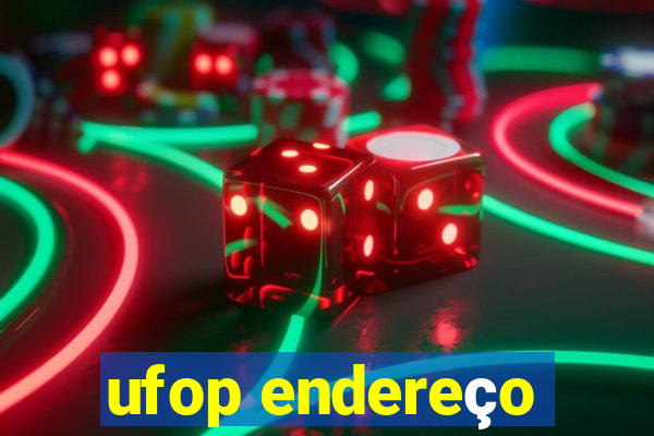 ufop endereço