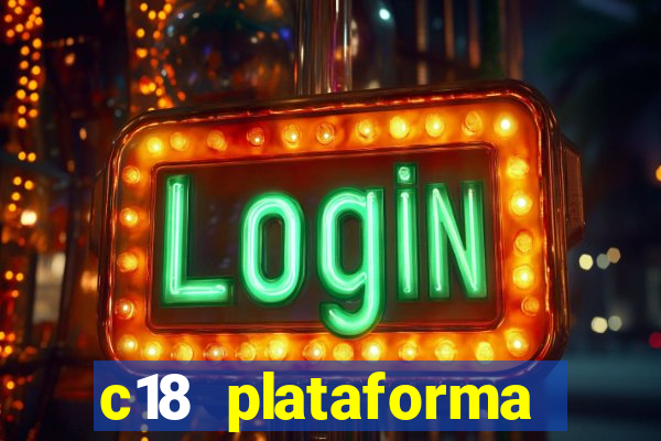 c18 plataforma login entrar