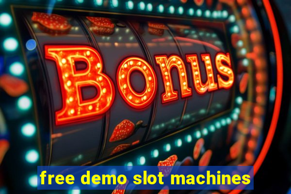 free demo slot machines