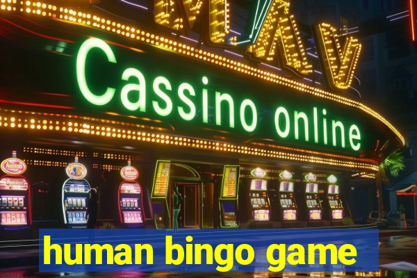 human bingo game