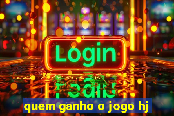 quem ganho o jogo hj