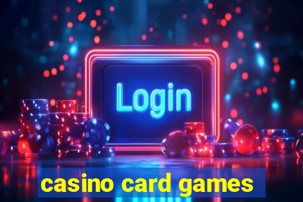 casino card games