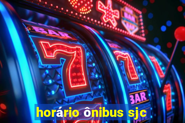 horário ônibus sjc