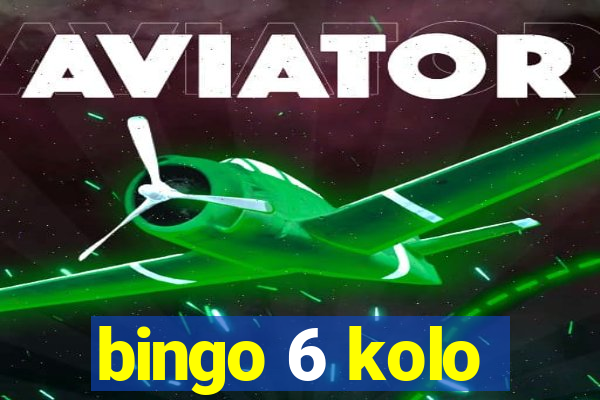 bingo 6 kolo