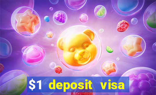 $1 deposit visa casino nz