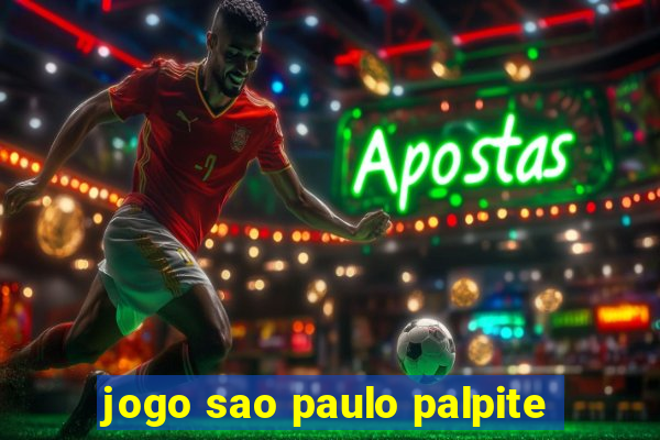 jogo sao paulo palpite