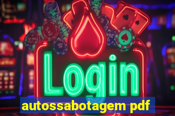 autossabotagem pdf