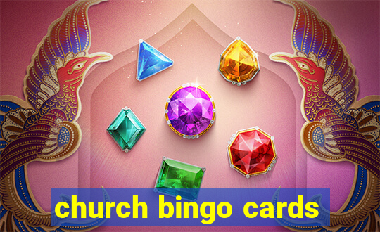 church bingo cards