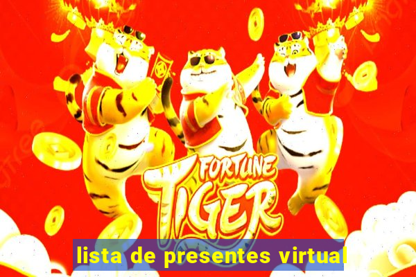 lista de presentes virtual