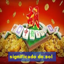 significado do sol