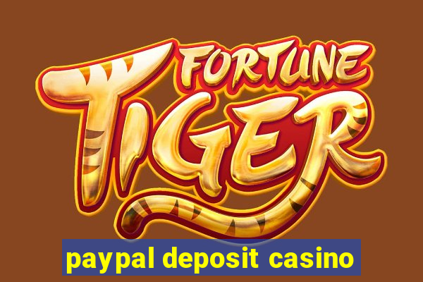 paypal deposit casino