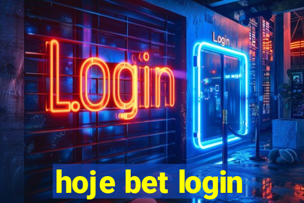 hoje bet login