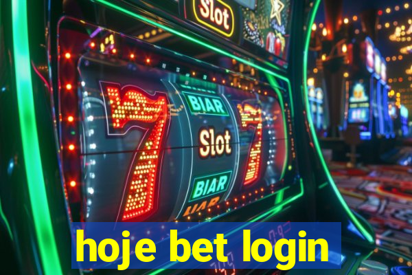 hoje bet login