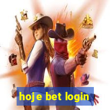 hoje bet login