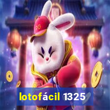 lotofácil 1325