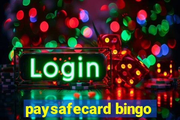 paysafecard bingo